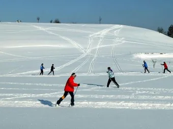 Schwäbische Alb winterlandschap