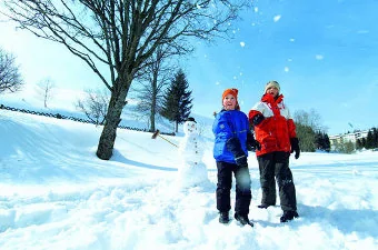 Thüringer Wald winterlandschap